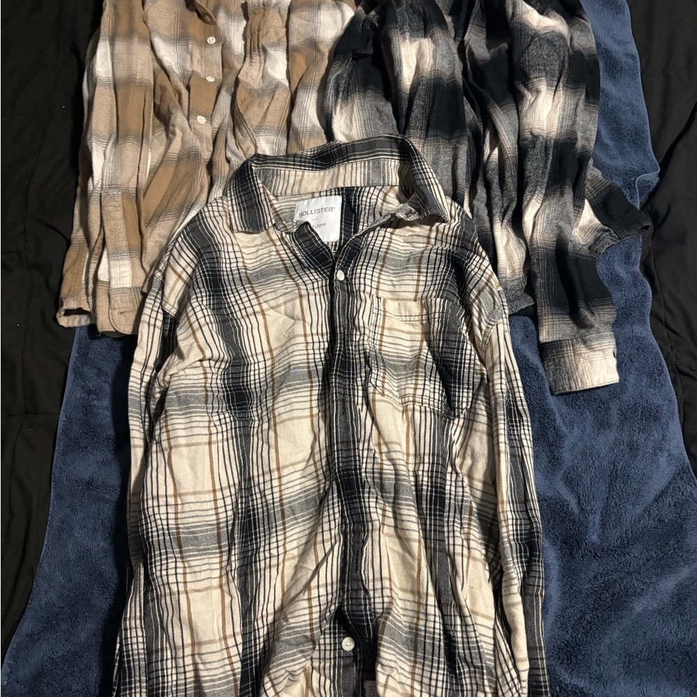 Hollister Heavyweight Flannel Bundle